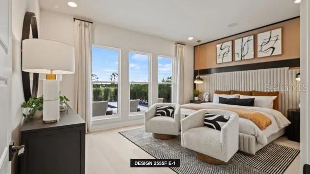 Furnished interior view inside a new home in Turnleaf, Punta Gorda (Image 15).