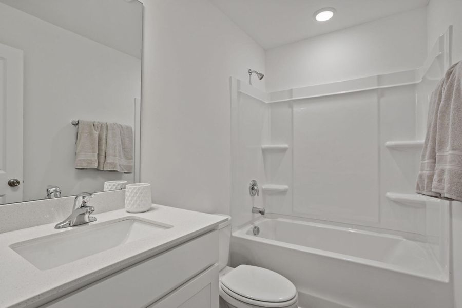 Furnished interior view inside a new home in East Main Townes, Spartanburg (Image 11). Furnished interior view inside a new home in East Main Townes, Spartanburg (Image 11).