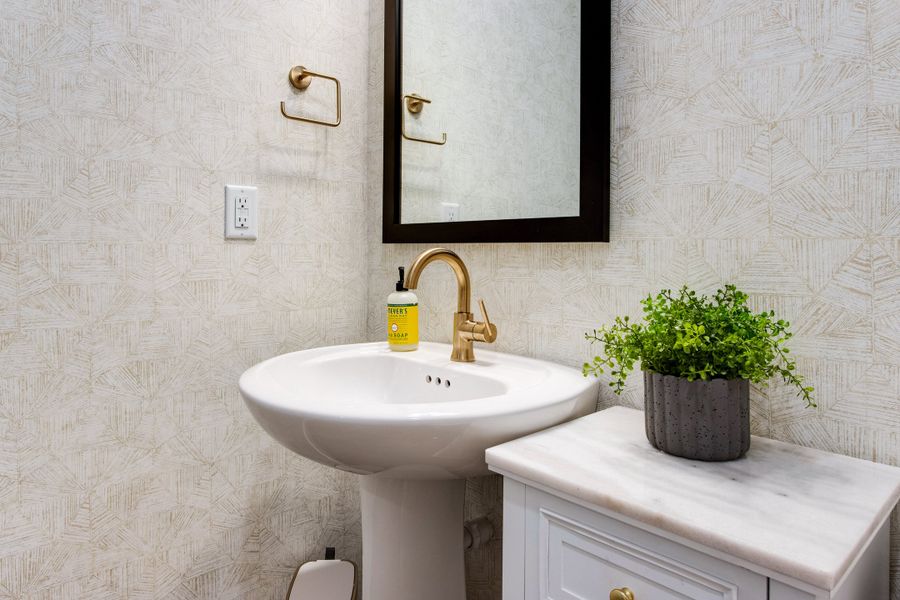 Close-up of interior finishes inside a home in Candelas Townhomes, Arvada (Image 17). Close-up of interior finishes inside a home in Candelas Townhomes, Arvada (Image 17).