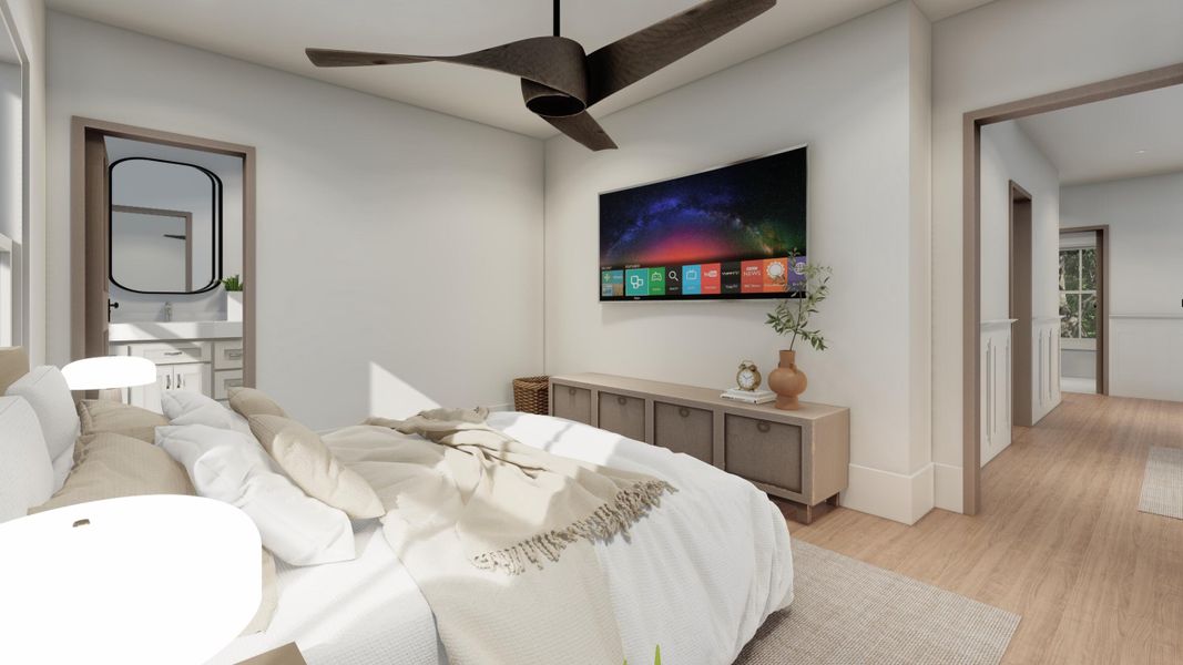 Furnished interior view inside a new home in , Isle Of Palms (Image 15).