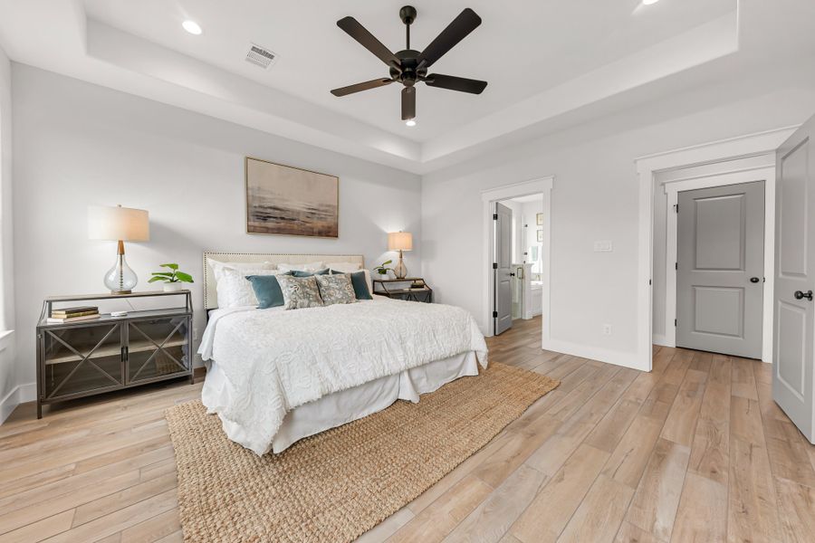 Representative furnished interior of a home built from the The Landry by Reece Homes in Oakmont, Bryan (Image 48).
