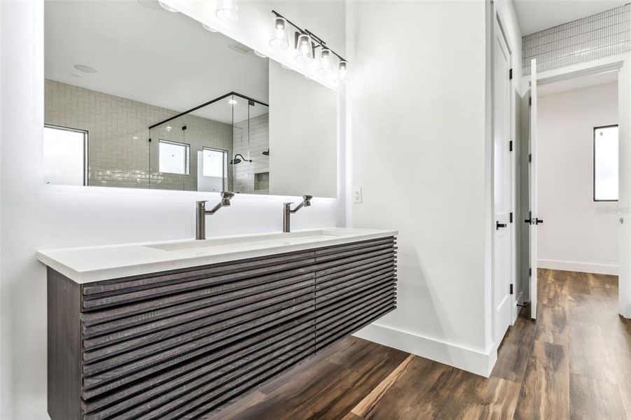 Furnished interior view inside a new home in , Tampa (Image 12).