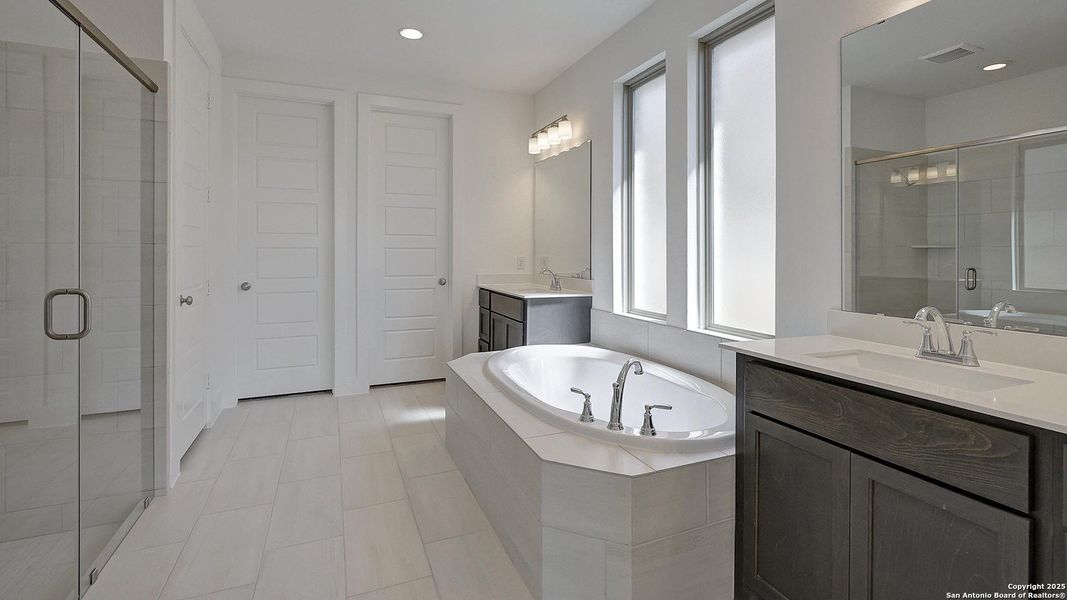 Furnished interior view inside a new home in Alsatian Oaks 50', Castroville (Image 6). Furnished interior view inside a new home in Alsatian Oaks 50', Castroville (Image 6).