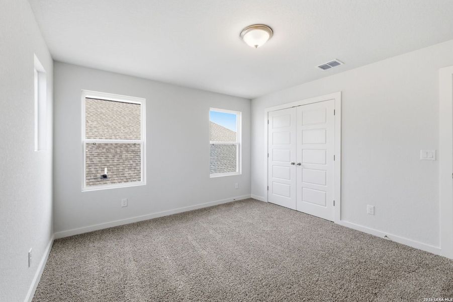 Spacious, unfurnished interior of a new home in The Meadows at Hunters Ranch, San Antonio (Image 34). Spacious, unfurnished interior of a new home in The Meadows at Hunters Ranch, San Antonio (Image 34).