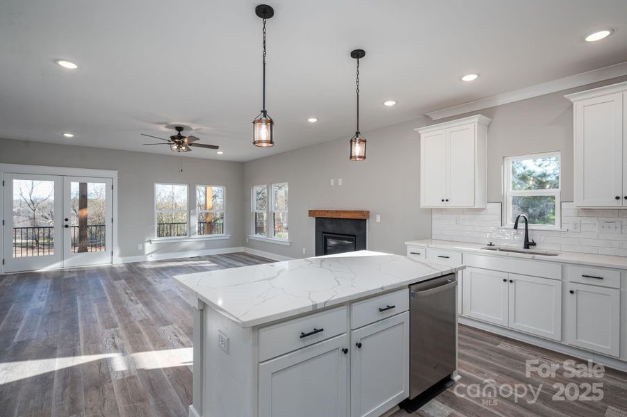 Furnished interior view inside a new home in , Denver (Image 7).