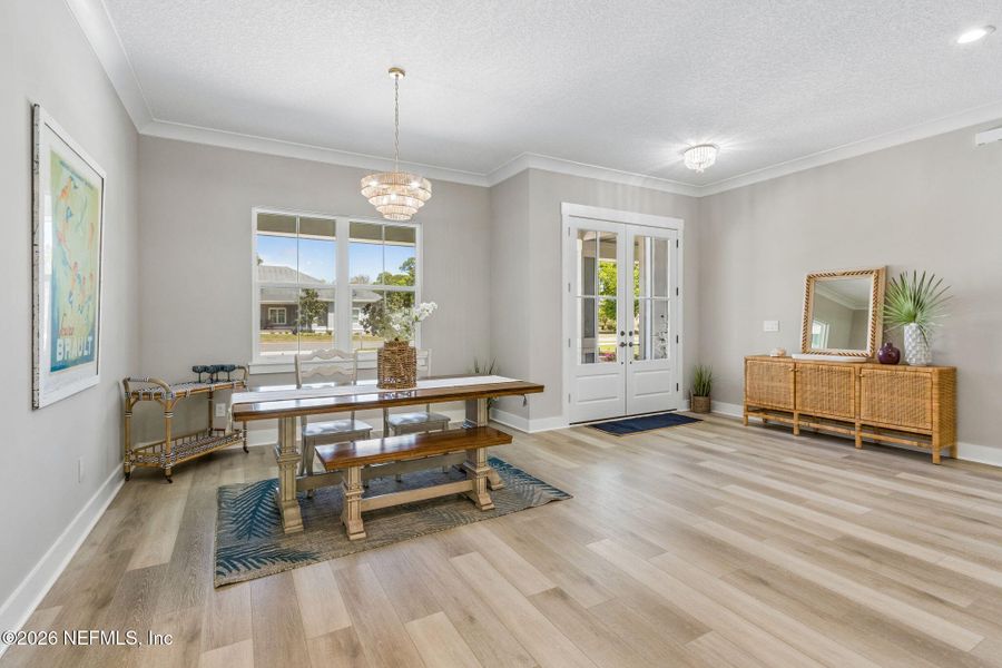 Furnished interior view inside a new home in , Yulee (Image 10).