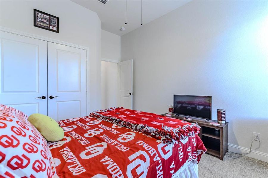 Furnished interior view inside a new home in Coyote Crossing, Godley (Image 29).
