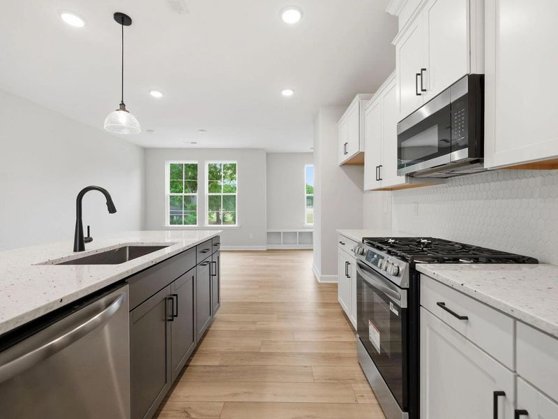 Furnished interior view inside a new home in Camden Park, Knightdale (Image 9).
