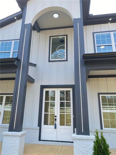 Exterior details and patio area of a home in , Snellville (Image 35).