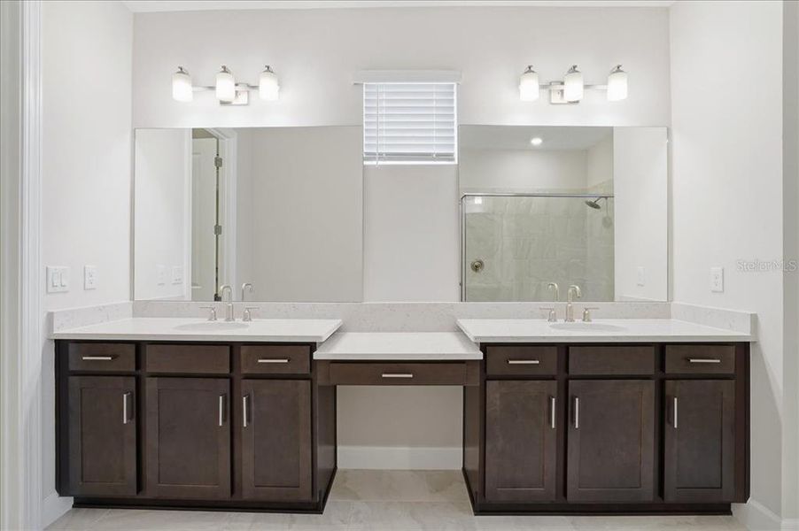 Furnished interior view inside a new home in , Palmetto (Image 15).