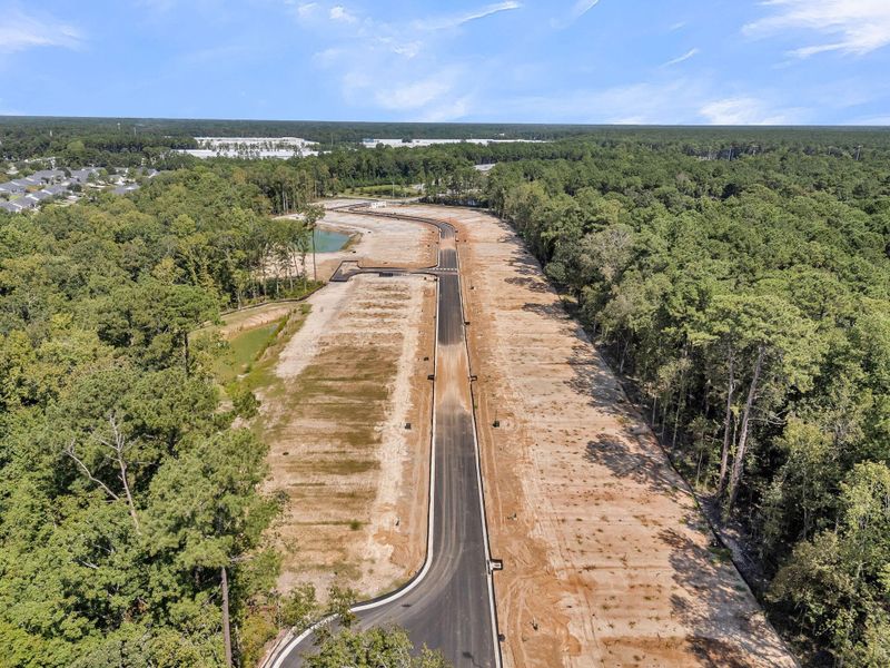 Site preparation for new homesites in Heron Preserve, Hanahan (Image 5).