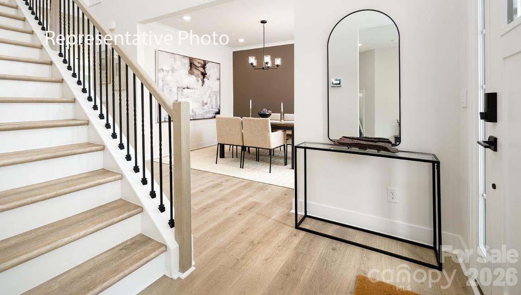 Furnished interior view inside a new home in Brantley, Mooresville (Image 26).
