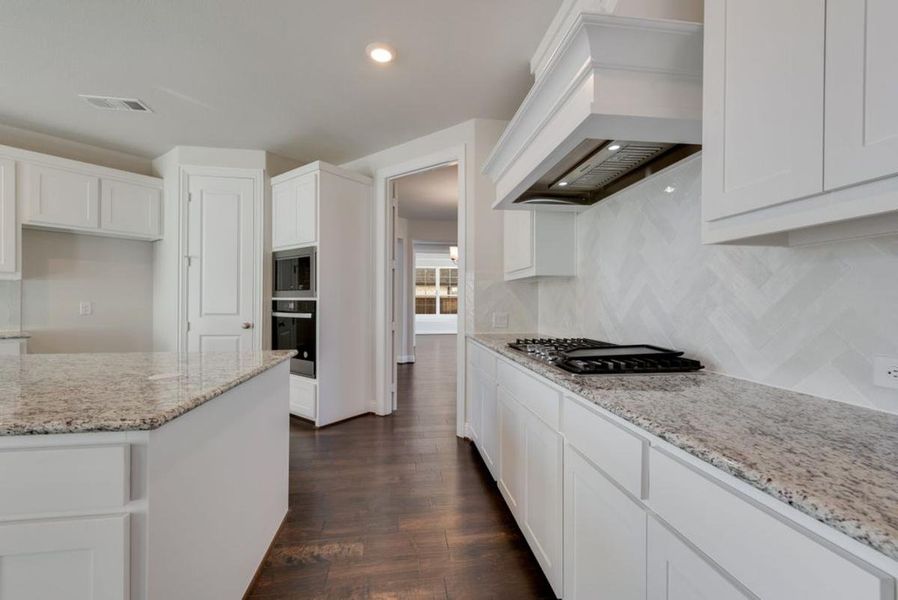 Furnished interior view inside a new home in Somercrest, Midlothian (Image 13).