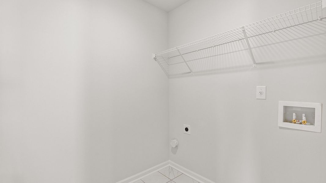 Representative unfurnished interior of a home built from the Westerly by D.R. Horton in Thalley Creek Estates, Cumming (Image 27).