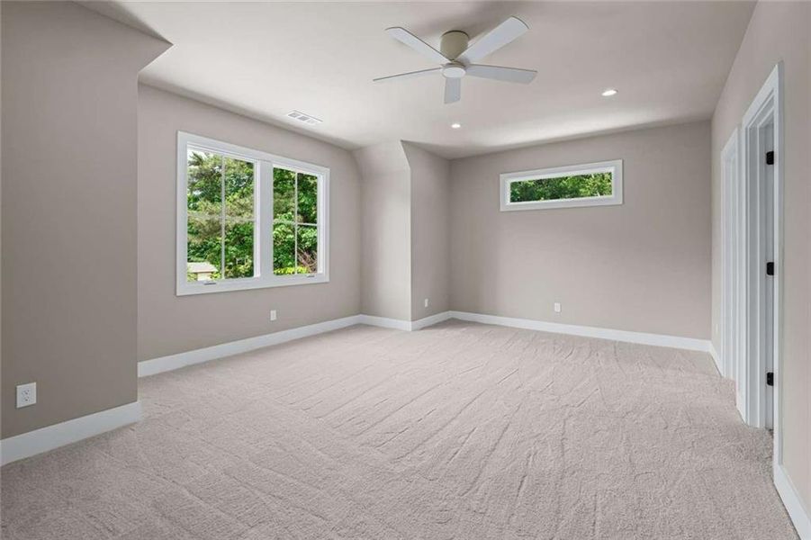 Spacious, unfurnished interior of a new home in , Atlanta (Image 66). Spacious, unfurnished interior of a new home in , Atlanta (Image 66).