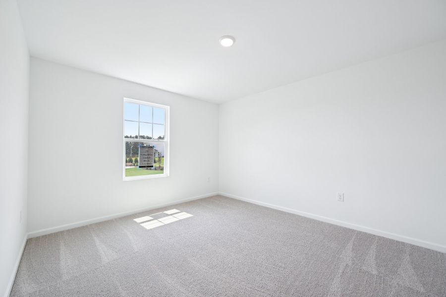 Representative unfurnished interior of a home built from the Meadow by Ashton Woods in Middleton Farms, Middlesex (Image 24).