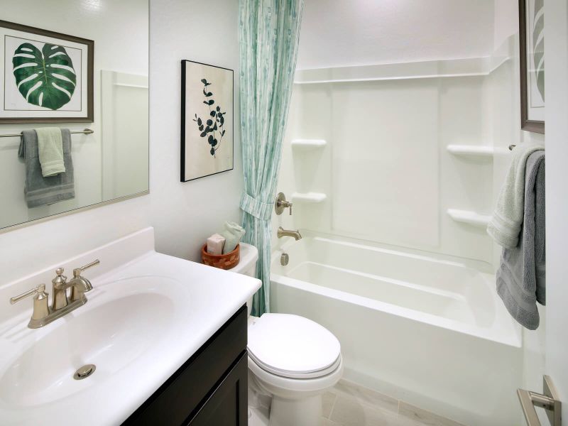 Furnished interior view inside a new home in San Tan Groves - Reserve Series, San Tan Valley (Image 13).