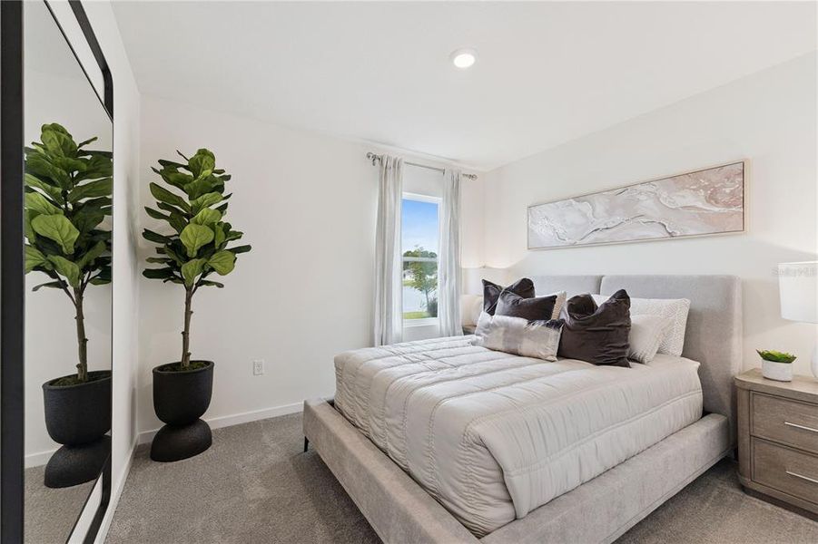 Furnished interior view inside a new home in , St. Cloud (Image 28). Furnished interior view inside a new home in , St. Cloud (Image 28).