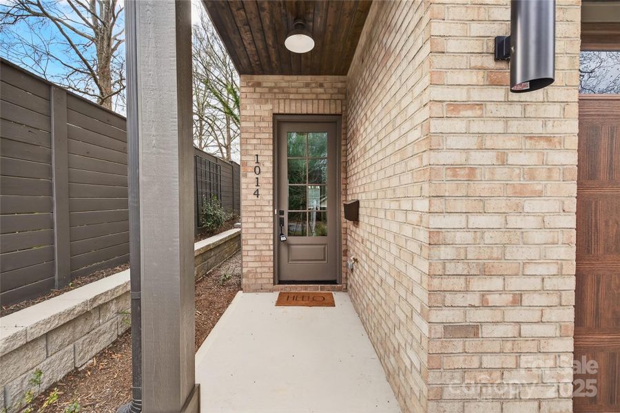 Exterior details and patio area of a home in , Charlotte (Image 4). Exterior details and patio area of a home in , Charlotte (Image 4).