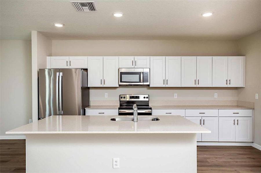 Furnished interior view inside a new home in Crosswinds, Haines City (Image 8).