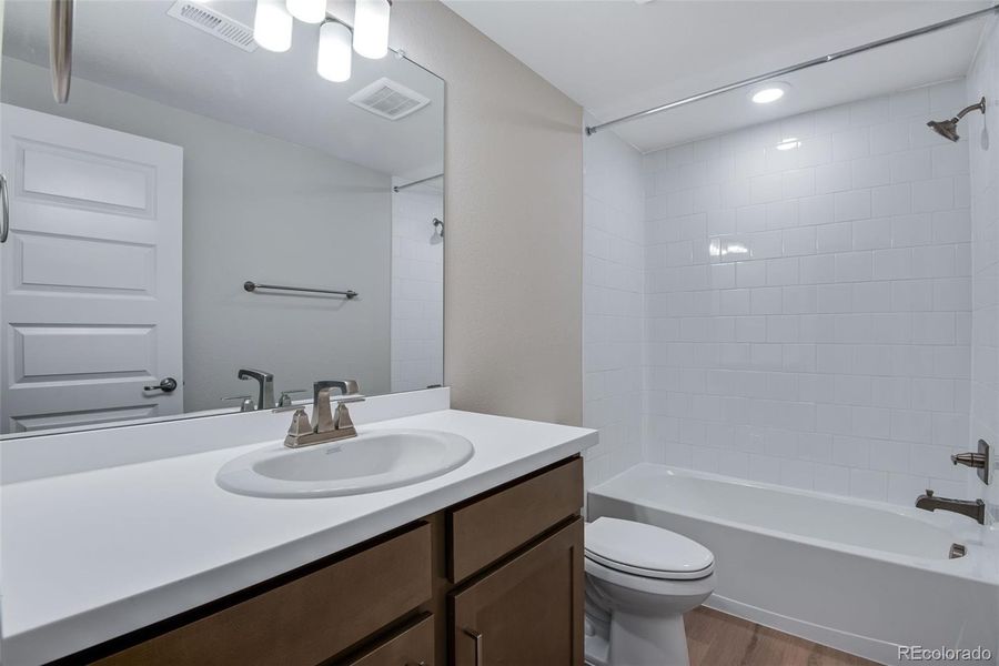 Furnished interior view inside a new home in Ensemble at The Aurora Highlands, Aurora (Image 13).