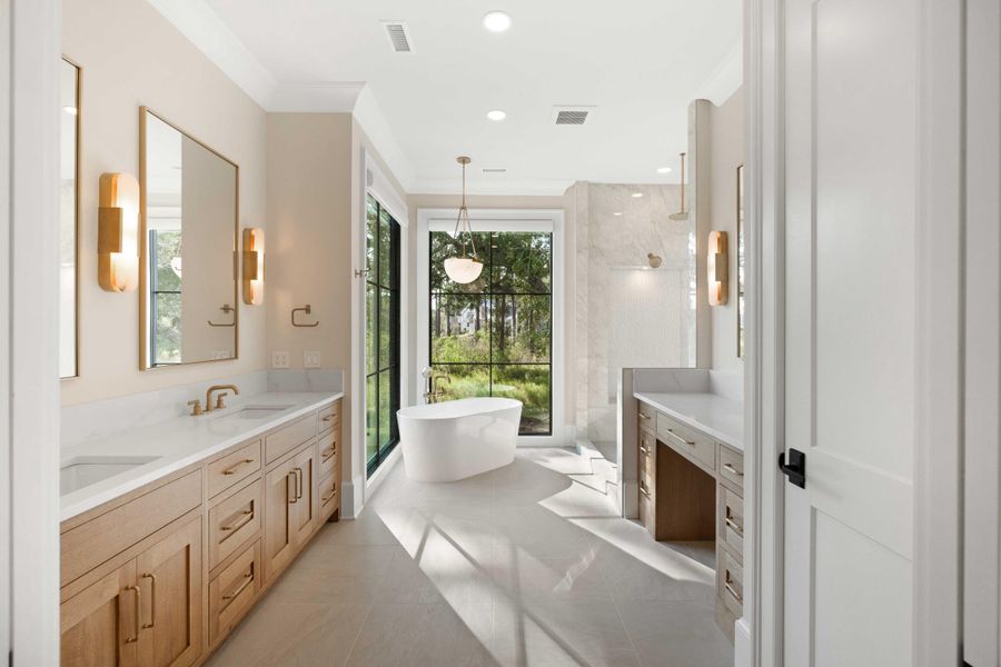 Furnished interior view inside a new home in , Ravenel (Image 5).