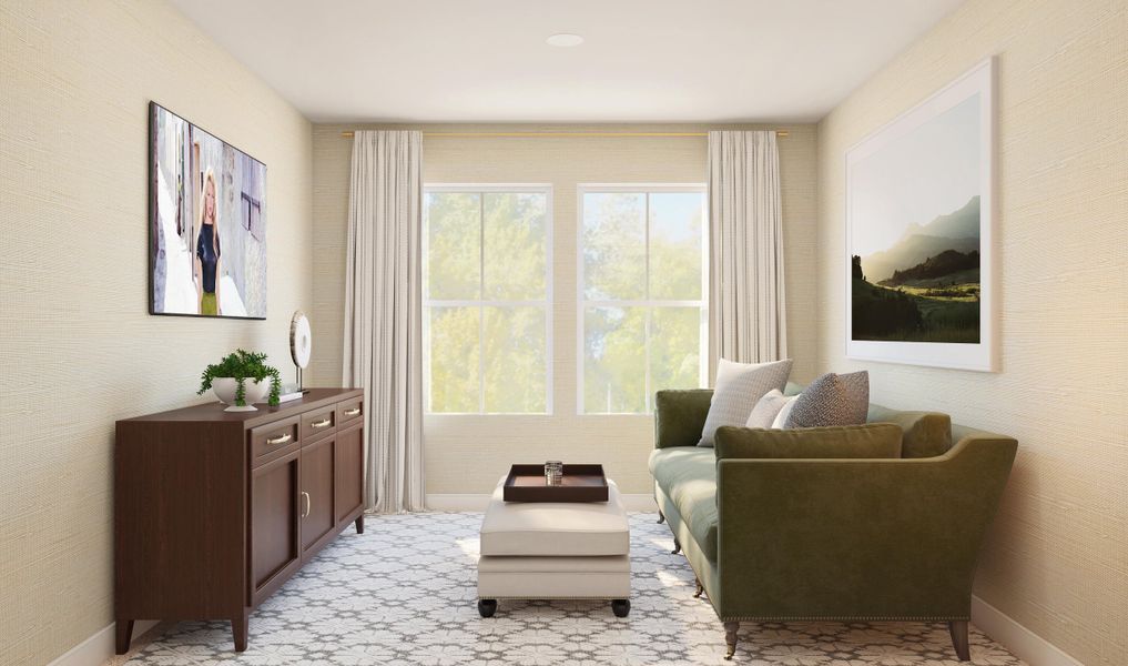 Furnished interior view inside a new home in Stono Village, Hollywood (Image 14).