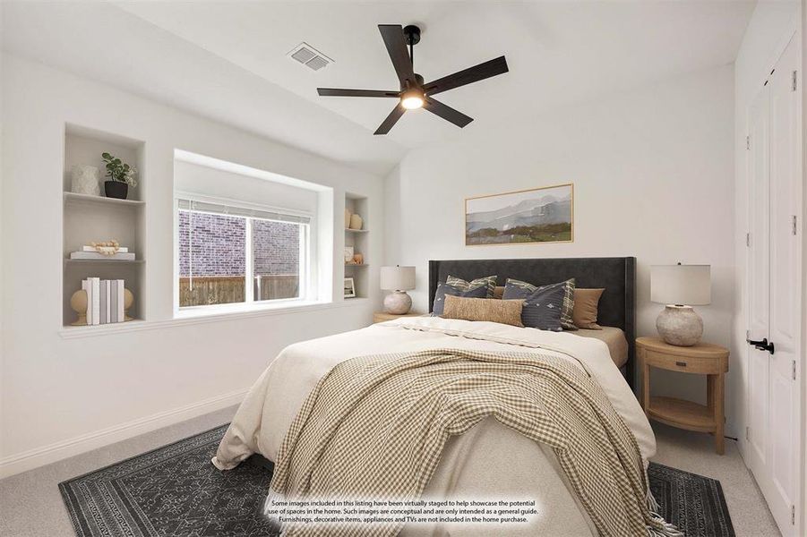 Furnished interior view inside a new home in Somerset Classic 70s & 80s, Mansfield (Image 17).