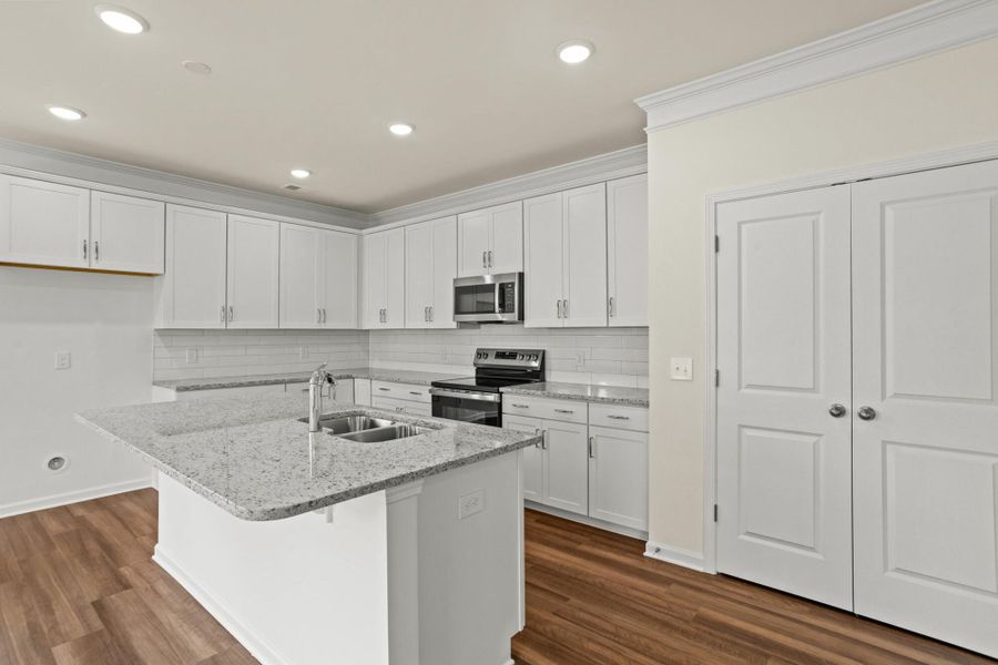 Furnished interior view inside a new home in Bellevue, Greenville (Image 6). Furnished interior view inside a new home in Bellevue, Greenville (Image 6).