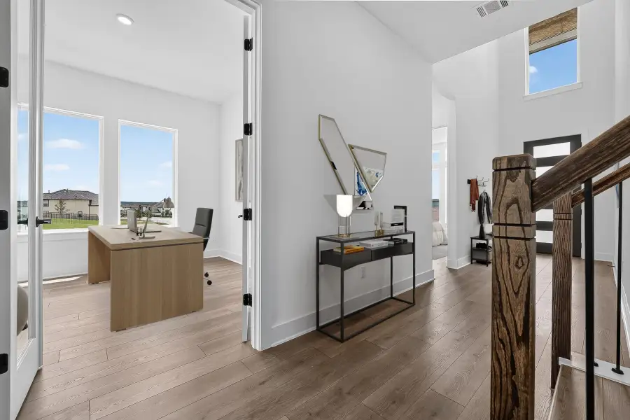 Furnished interior view inside a new home in Easton Park, Austin (Image 6).