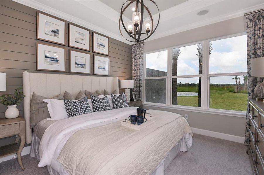 Furnished interior view inside a new home in Skye Ranch Community Group Page, Sarasota (Image 16).