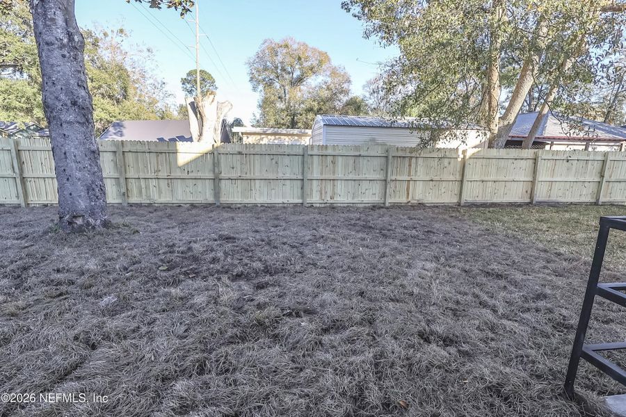 Exterior details and patio area of a home in , Jacksonville (Image 29). Exterior details and patio area of a home in , Jacksonville (Image 29).