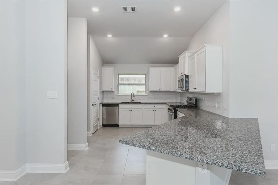 Furnished interior view inside a new home in Bayou Maison, Dickinson (Image 3). Furnished interior view inside a new home in Bayou Maison, Dickinson (Image 3).