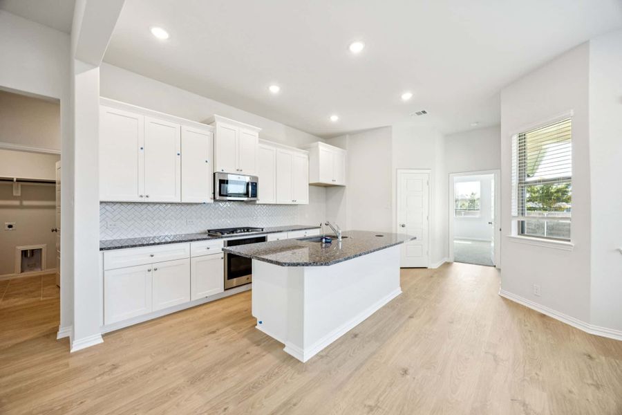 Furnished interior view inside a new home in Solterra Texas, Mesquite (Image 5). Furnished interior view inside a new home in Solterra Texas, Mesquite (Image 5).