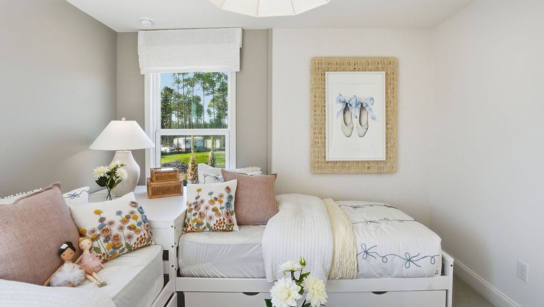 Representative furnished interior of a home built from the Compass by Del Webb in Del Webb Point Hope, Charleston (Image 7).