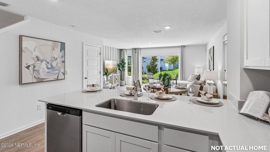 Furnished interior view inside a new home in Corsair, Middleburg (Image 12).