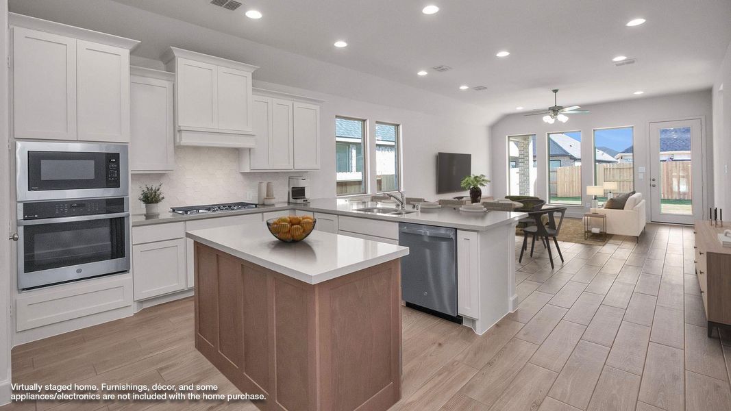 Furnished interior view inside a new home in Audubon, Magnolia (Image 7).