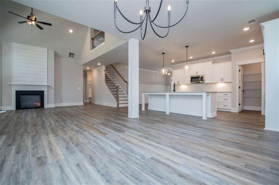 Furnished interior view inside a new home in , Douglasville (Image 17).