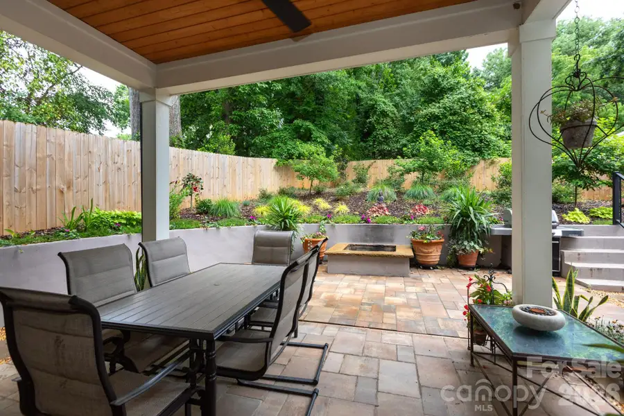 Exterior details and patio area of a home in , Charlotte (Image 3). Exterior details and patio area of a home in , Charlotte (Image 3).