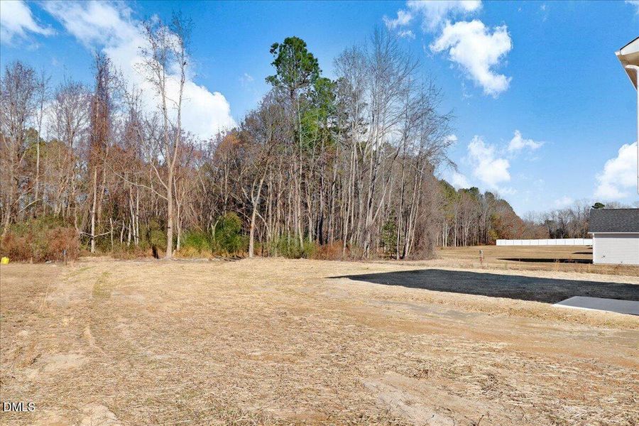 08-Side yard of home in Baker Farm subdi