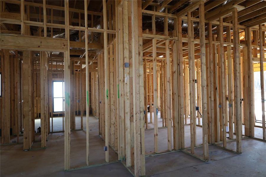 In-progress construction of a new home in , Joshua, TX (Image 11).