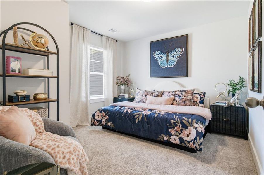 Furnished interior view inside a new home in , Cartersville (Image 12).