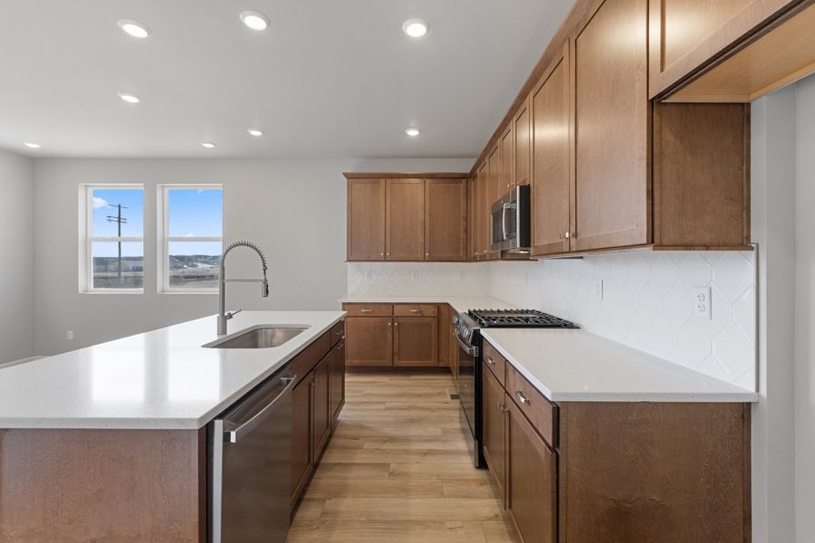Furnished interior view inside a new home in The Legacy Collection at Talon Pointe, Thornton (Image 3). Furnished interior view inside a new home in The Legacy Collection at Talon Pointe, Thornton (Image 3).