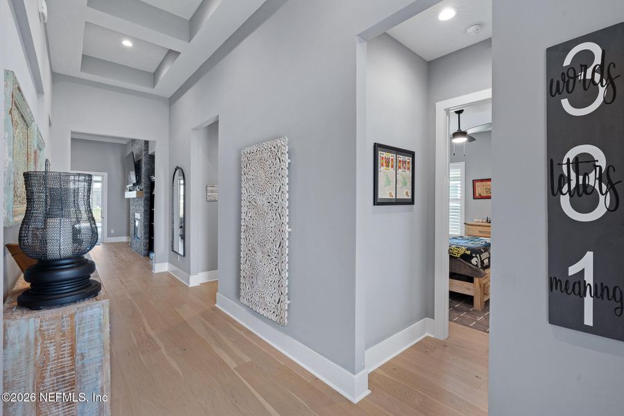 Furnished interior view inside a new home in Marshes of Madeira, St. Augustine (Image 16). Furnished interior view inside a new home in Marshes of Madeira, St. Augustine (Image 16).