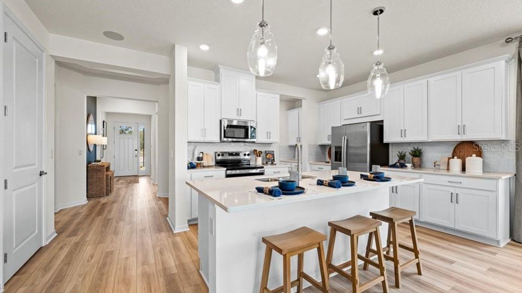 Furnished interior view inside a new home in Timber Ridge, Plant City (Image 10).