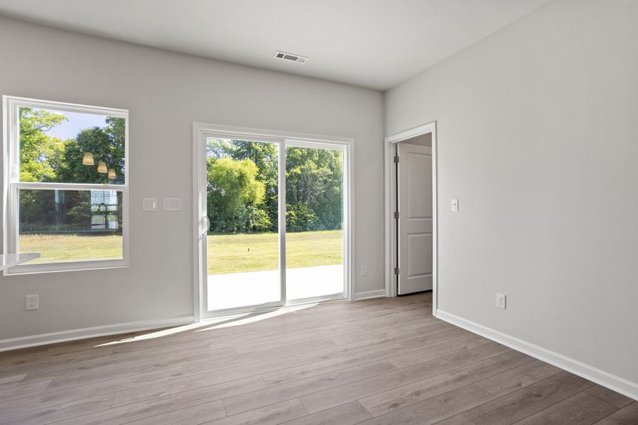 Spacious, unfurnished interior of a new home in Cambridge Reserve, Angier (Image 22). Spacious, unfurnished interior of a new home in Cambridge Reserve, Angier (Image 22).