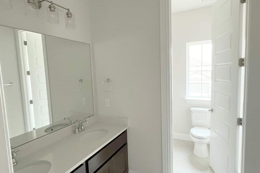 Furnished interior view inside a new home in Enclave At Cele, Pflugerville (Image 9).