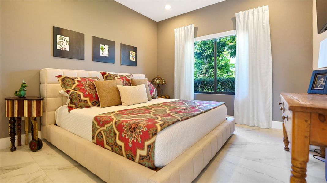 Furnished interior view inside a new home in , Fort Lauderdale (Image 16).