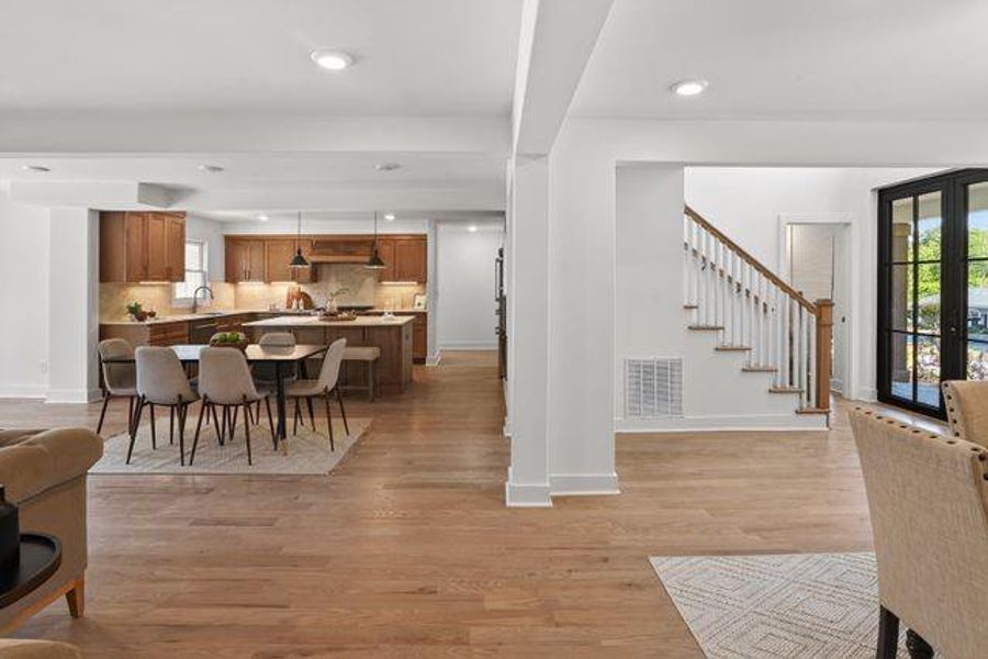 Furnished interior view inside a new home in , Roswell (Image 15).