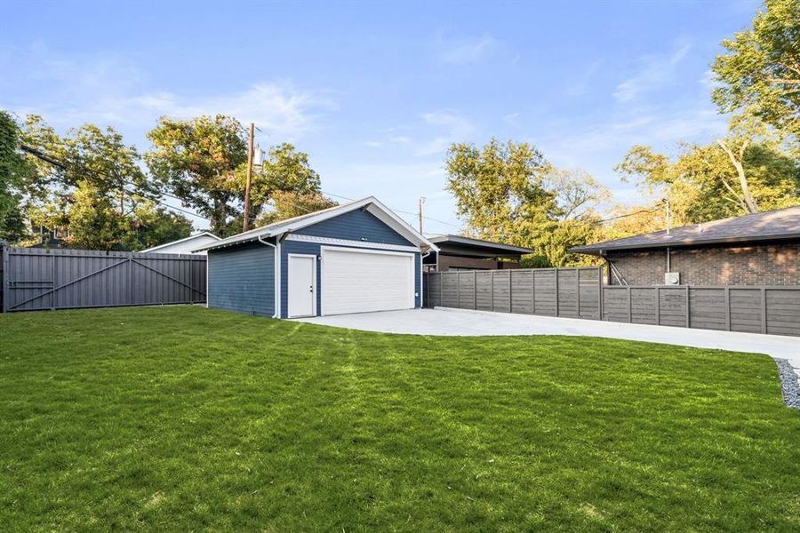 Front exterior of a new home in , Dallas, TX, highlighting curb appeal (Image 1).